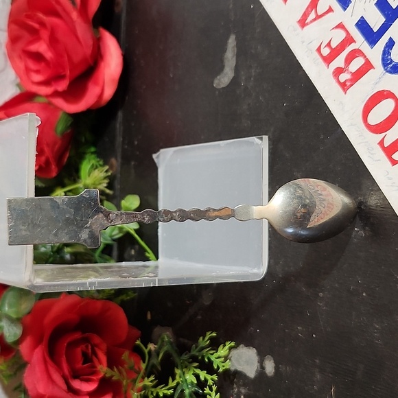 CRETE Greece Souvenir Silver Colored Spoon - Picture 6 of 9